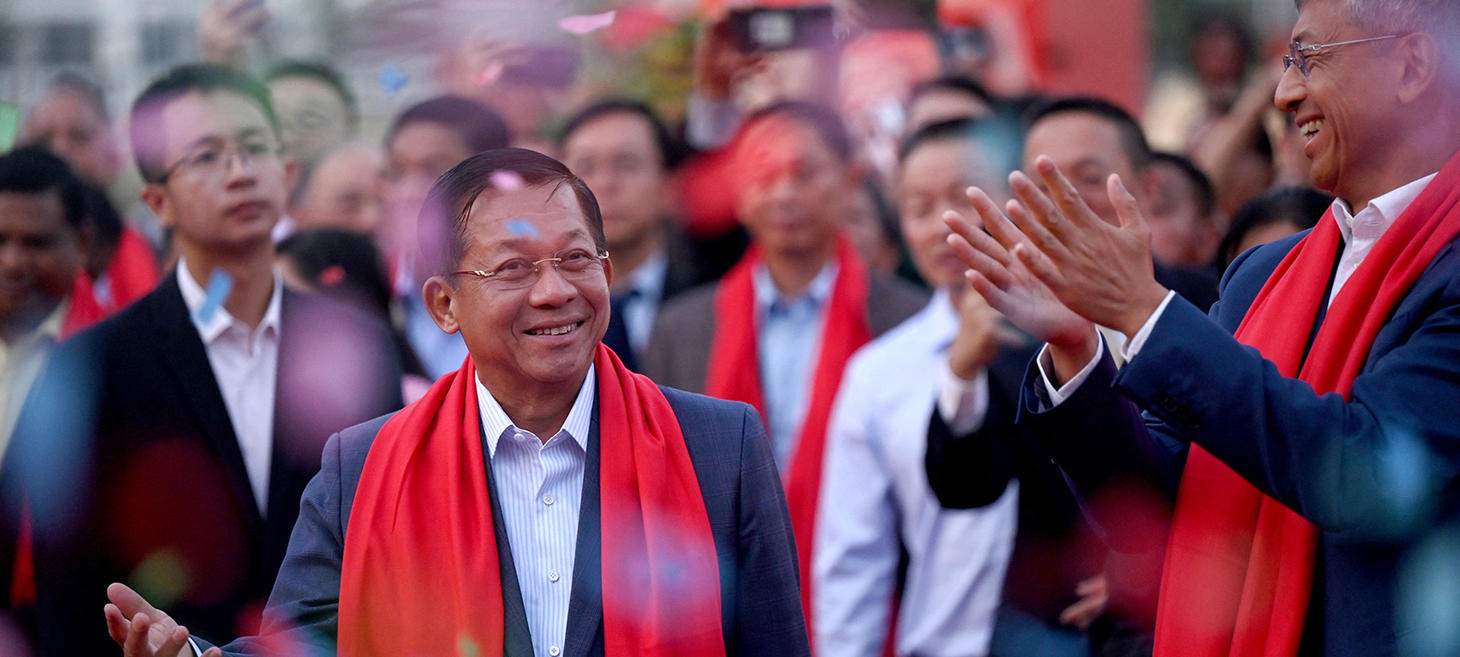 Myanmar Junta Boss Says He Promised Chinese, ASEAN Leaders to Hold ‘Fair Election’