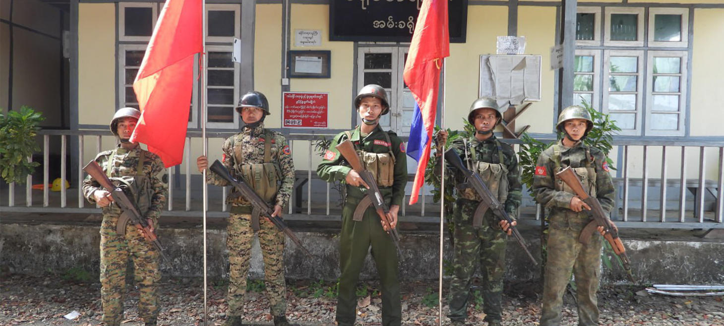 Arakan Army Offensive on Brink Seizing Ann