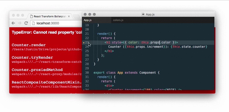 React Transform Boilerplate