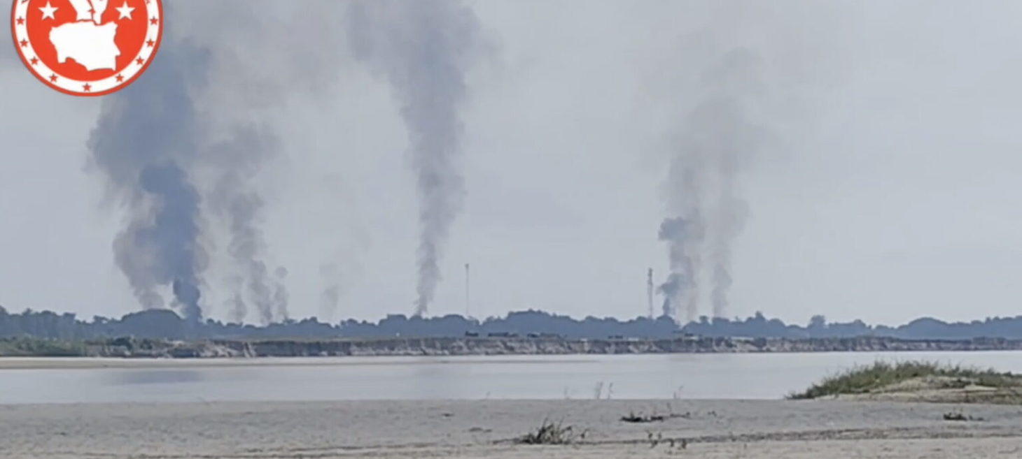 Myanmar junta forces torching recaptured villages north of Mandalay