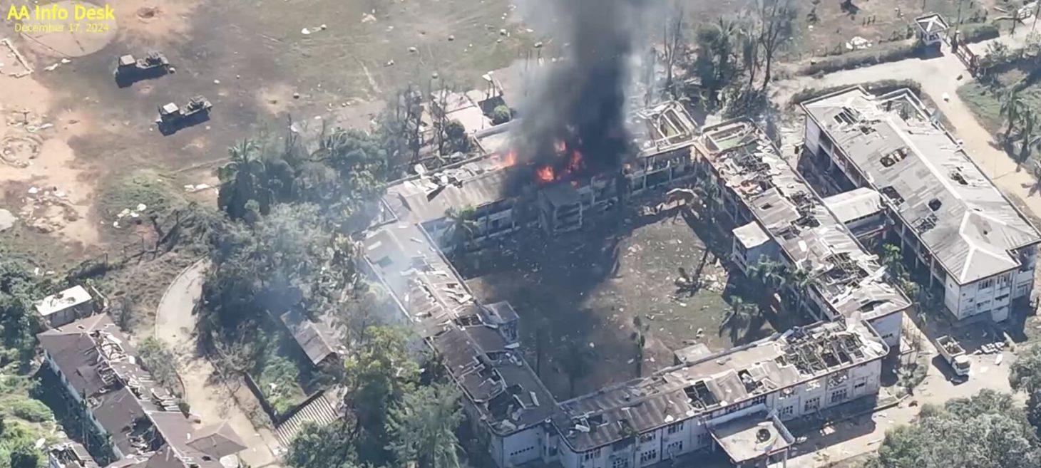 Arakan Army fully captures Myanmar junta’s western HQ in Rakhine State