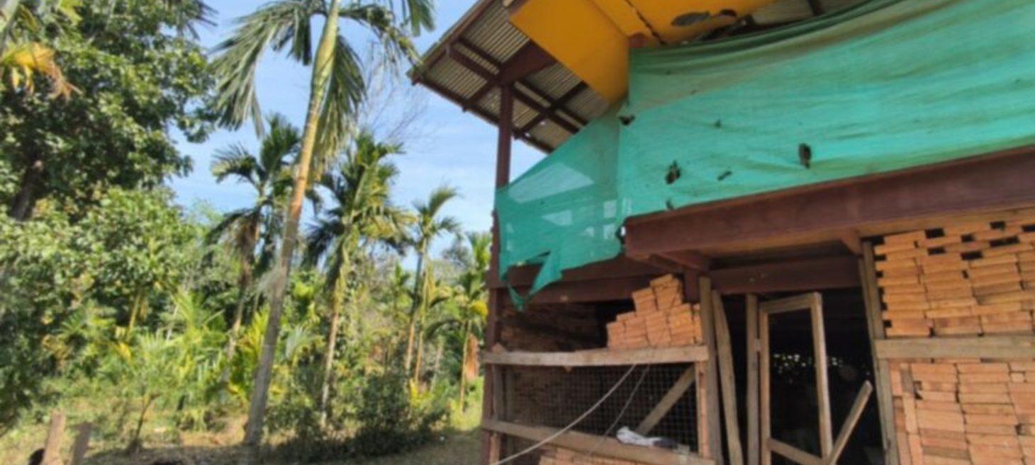 Dawei District Airstrike Injures Two