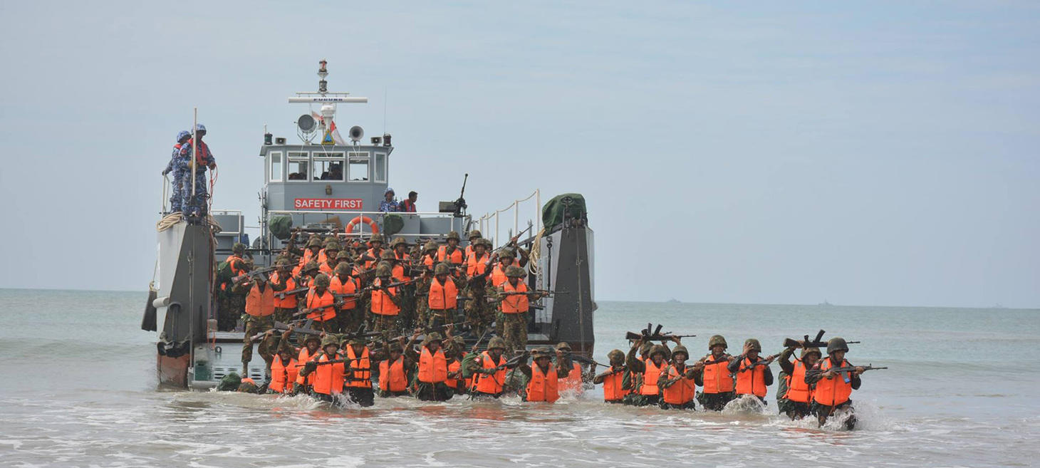 Myanmar Junta Frantically Bolsters Defenses Near Ayeyarwady Beach Town