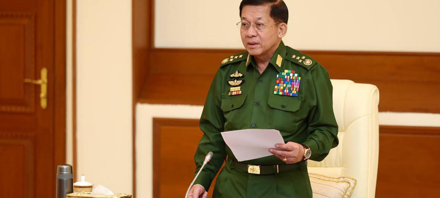 Myanmar Junta Boss Vows to Prioritize Stability for Elections
