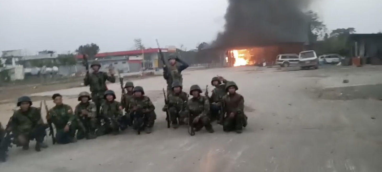 Anti-junta fighters capture air, artillery bases in Kachin State