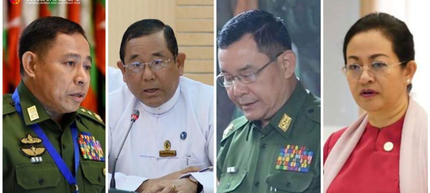 3 Ministers Purged in Myanmar Junta’s Latest Reshuffle