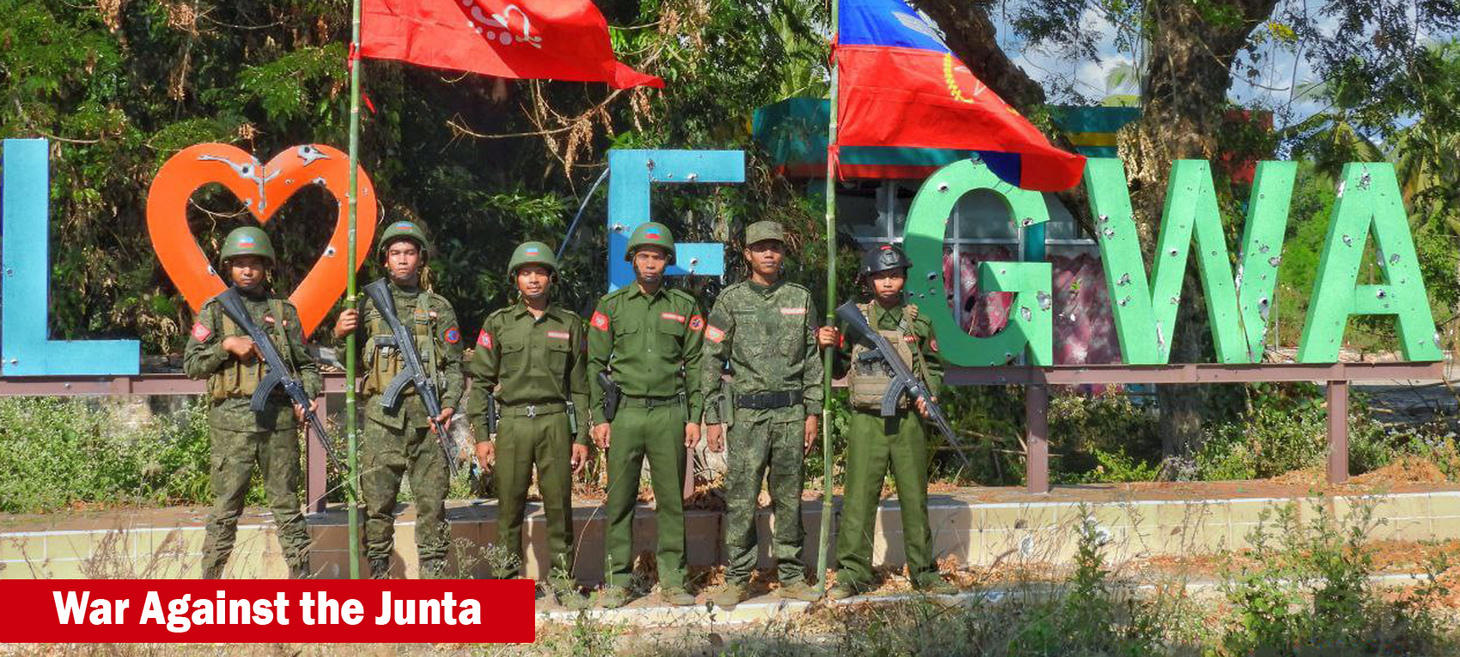 Myanmar Junta’s Western Flank Collapsing After December Defeats