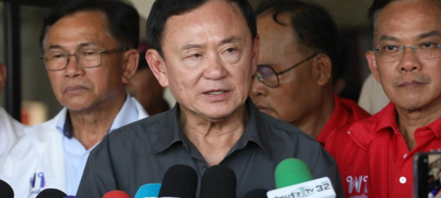 Thaksin urges Myanmar communities to boot out scam centres