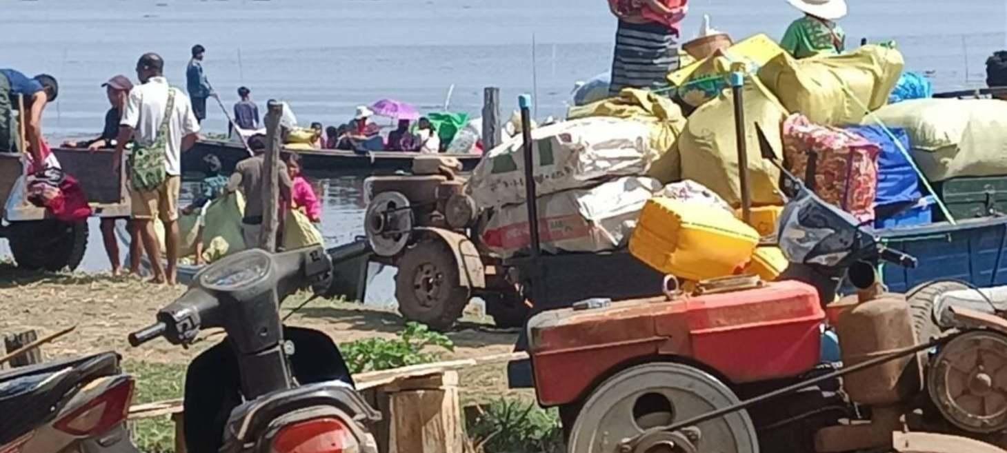 Entire Villages Forced to Flee as Myanmar Military Escalates Artillery Attacks in Nyaung Shwe