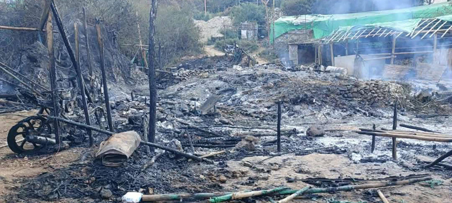 Five Killed as Junta Bombs Myanmar’s Rebel-Held Ruby Hub