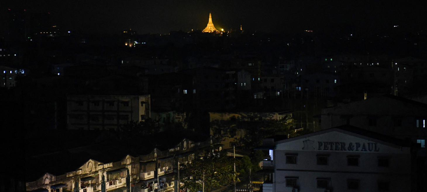Myanmar’s Blackout Junta Seeks Solar Power Aid From Neighbors