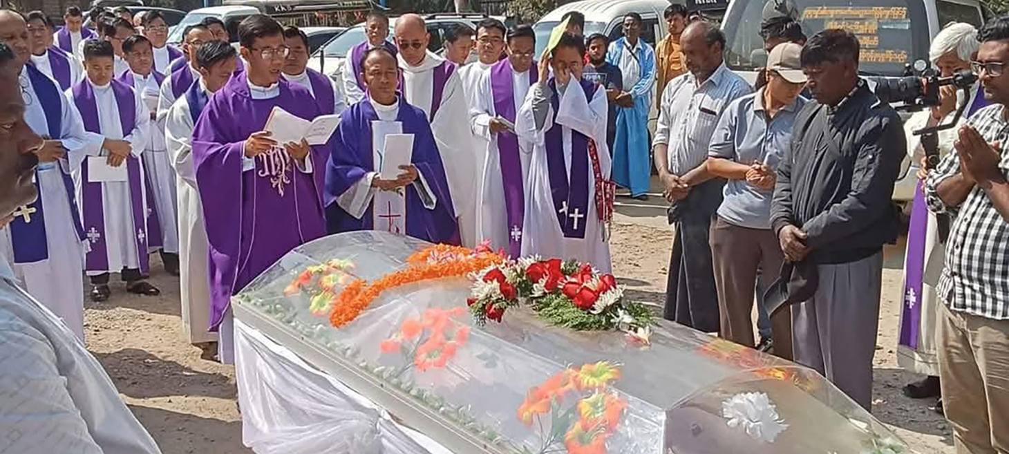 Myanmar’s Catholic Leaders Demand Justice for Murdered Priest