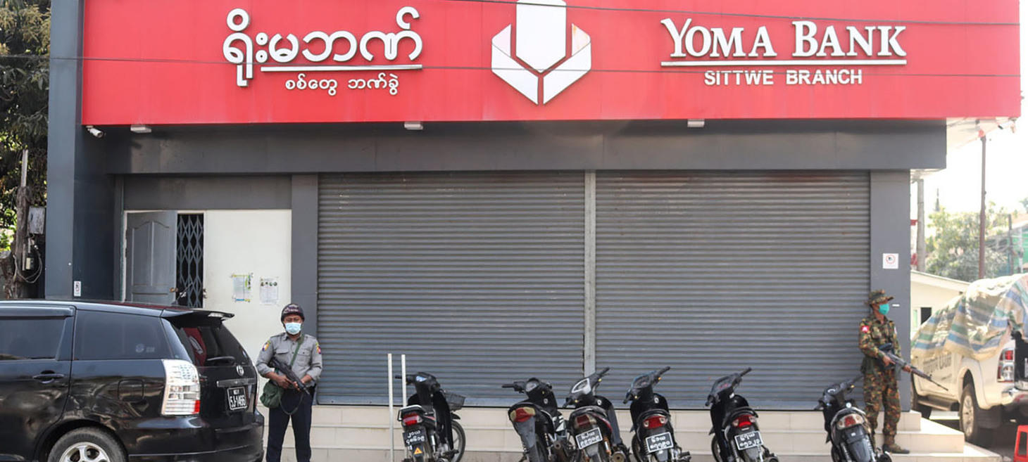 Banks Close in Sittwe as Myanmar Junta Braces for Attacks