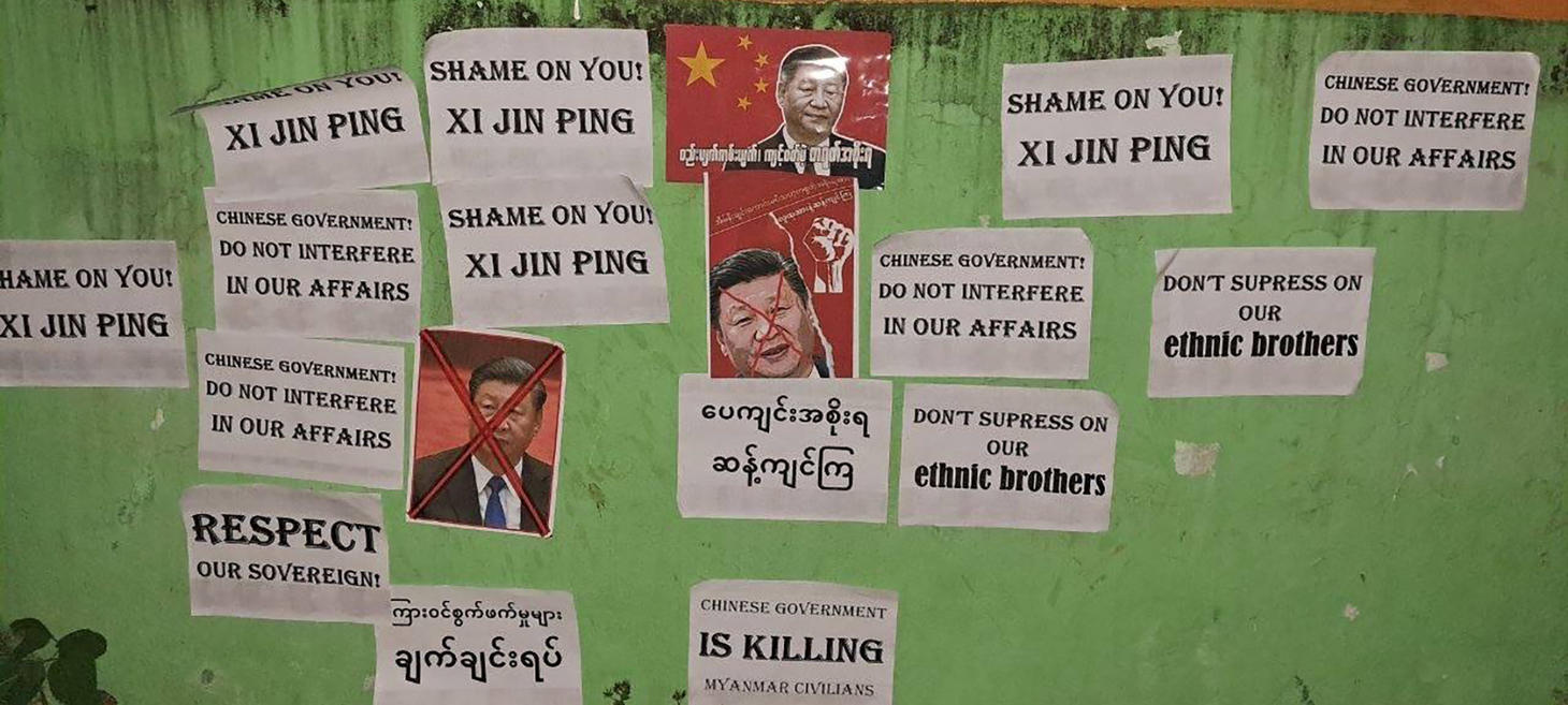 Lashio Protesters Call on China to Stop Interfering in Their Lives