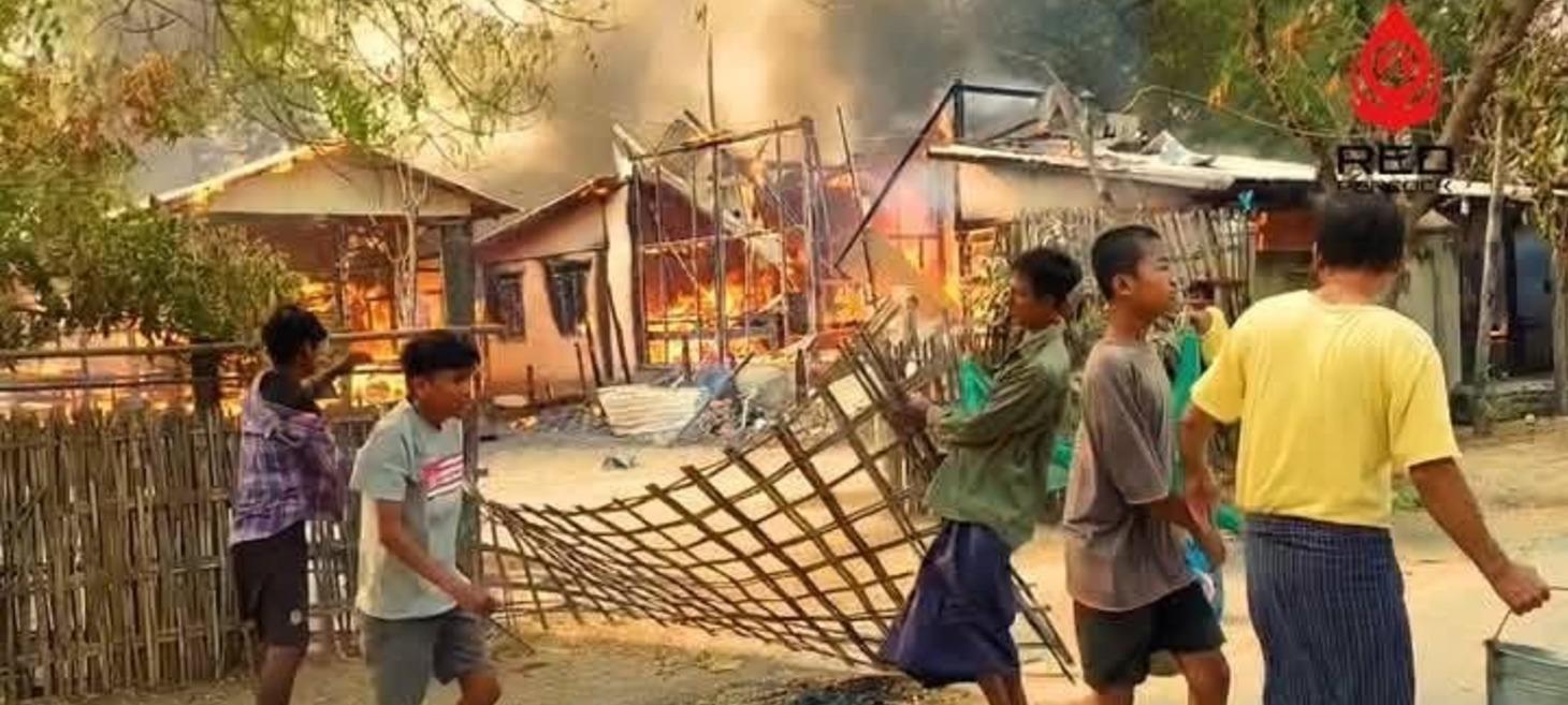 At least four killed by Myanmar junta paramotor, artillery attacks in Sagaing’s Myaung Township