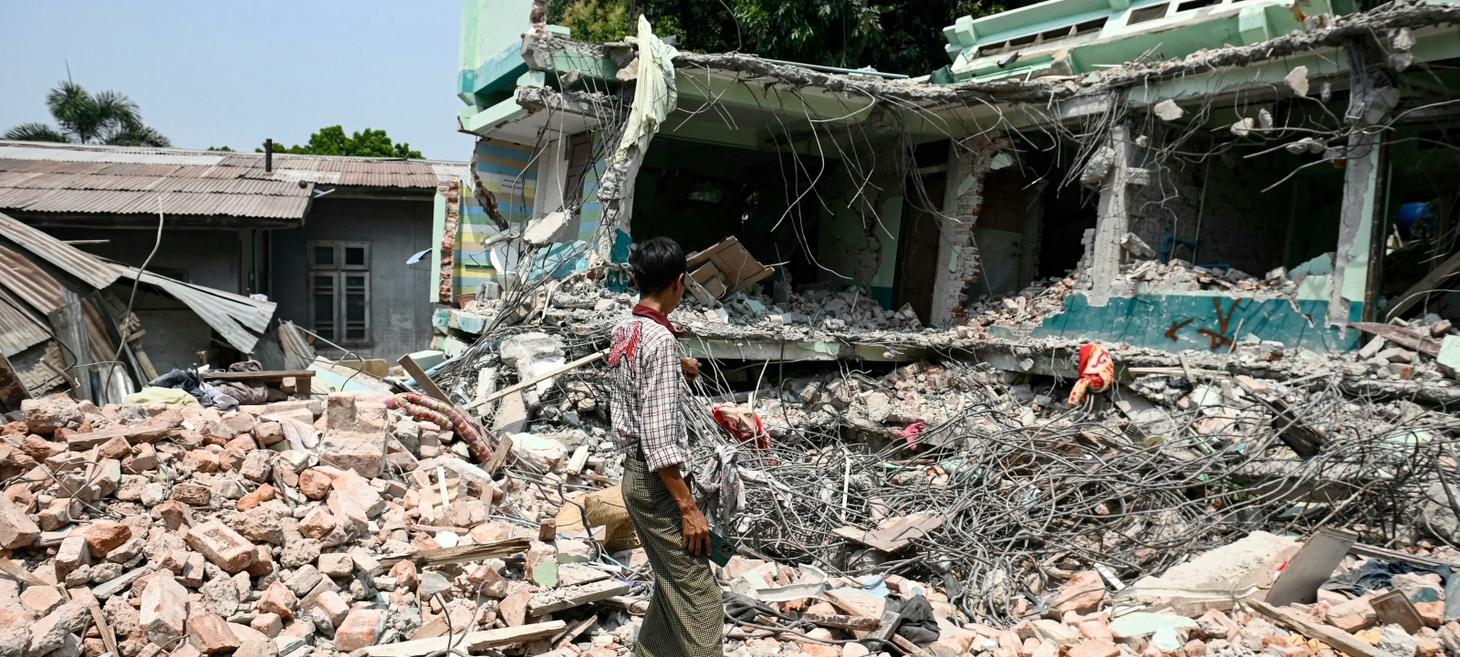 Quake response shows where junta’s priorities lie
