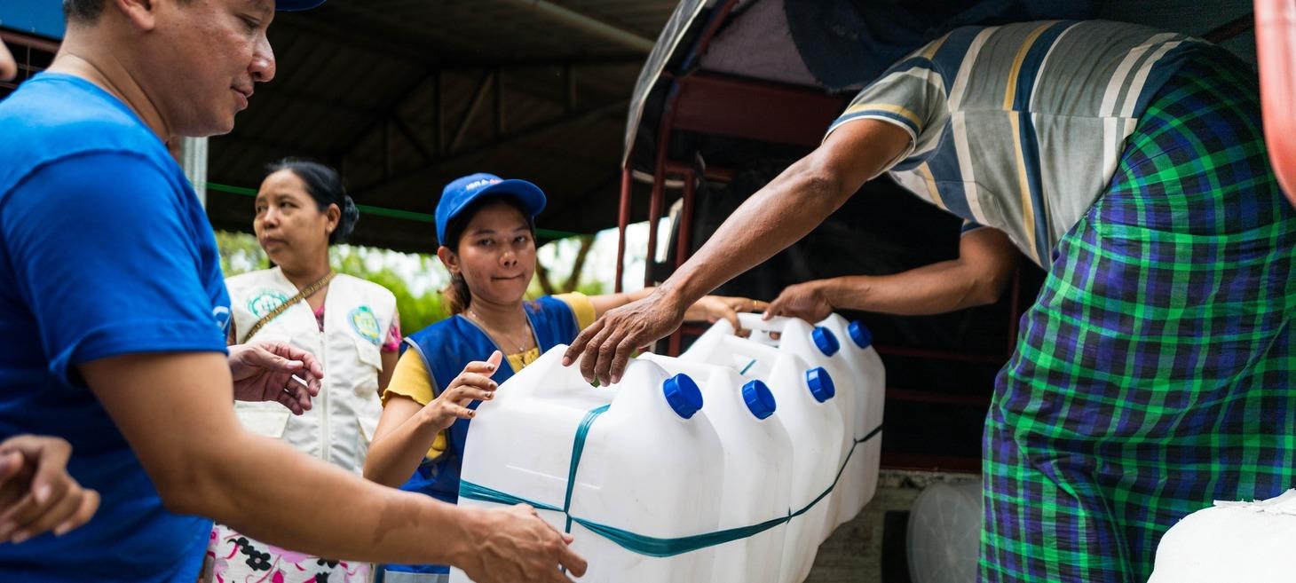 IsraAID supporting safe water and mental health needs after Myanmar quake