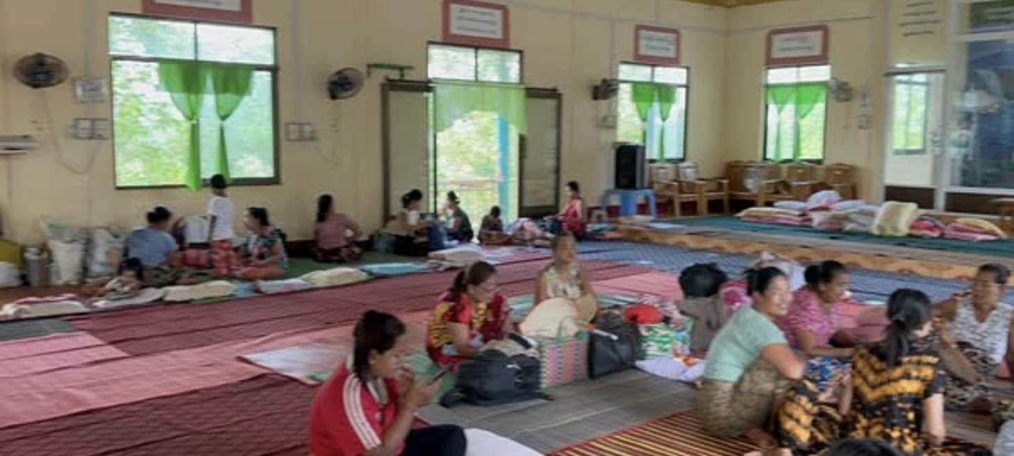 IDPs Flee from Kawkareik Township to Mawlamyine - Burma News International