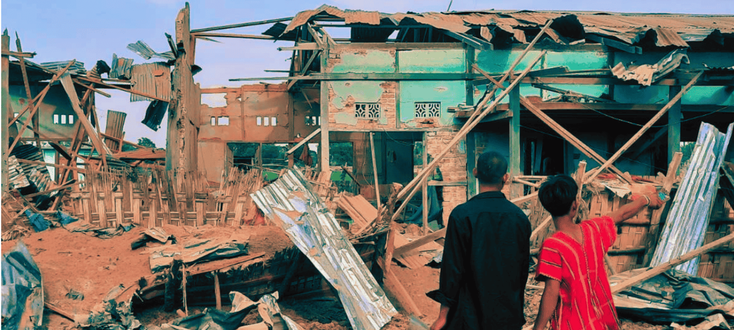 Junta airstrikes kill over 40 civilians across Myanmar in two days, despite ceasefire