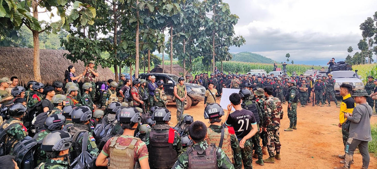 Myanmar Junta Attacks Resistance Shan Stronghold