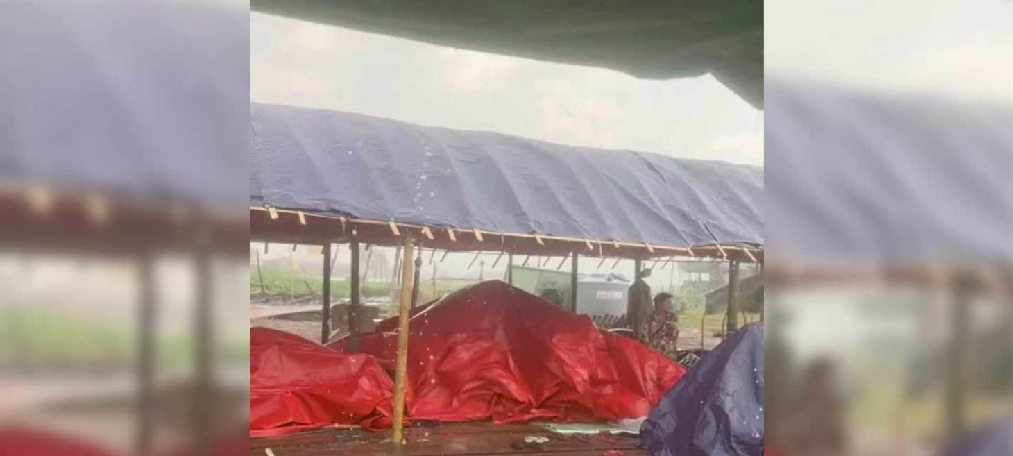 Displaced Earthquake Survivors Hit Again as Winds Destroy Shelters in Inle