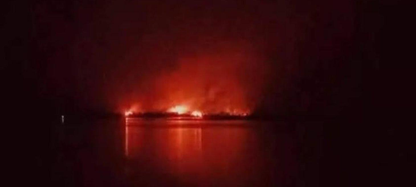 Junta Burns Down Bhamo Town Market