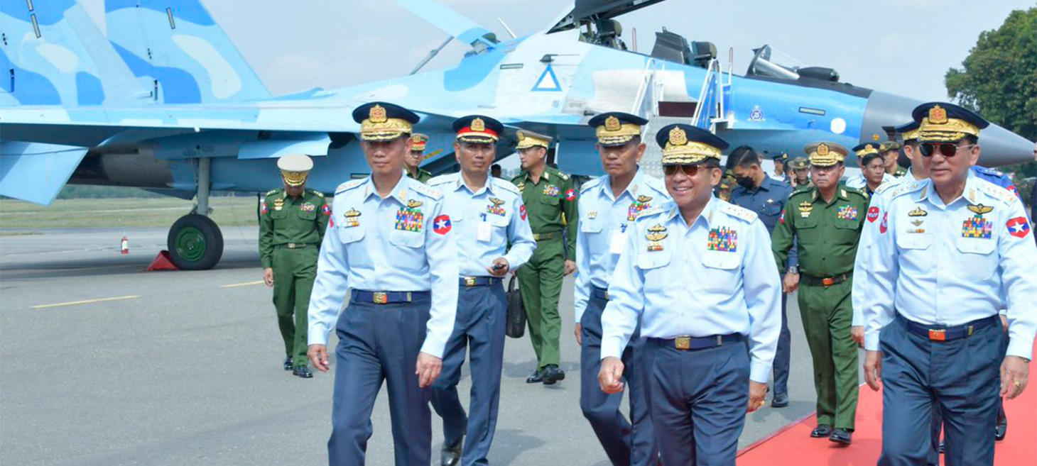 How Myanmar Junta Uses Air Force to Fight Its Corner