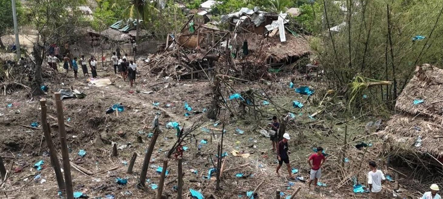Myanmar military bombs areas under TNLA, AA control, killing 11