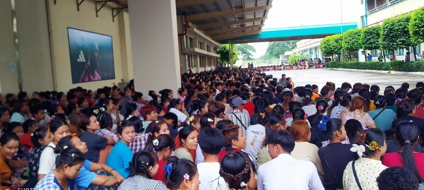 Workers at Adidas Factory in Myanmar Strike for Living Wage