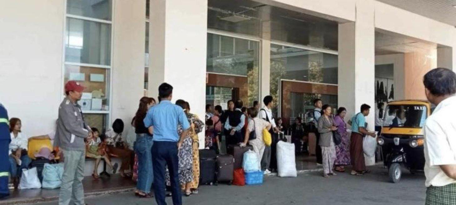 Security Increased at Myitkyina Airport