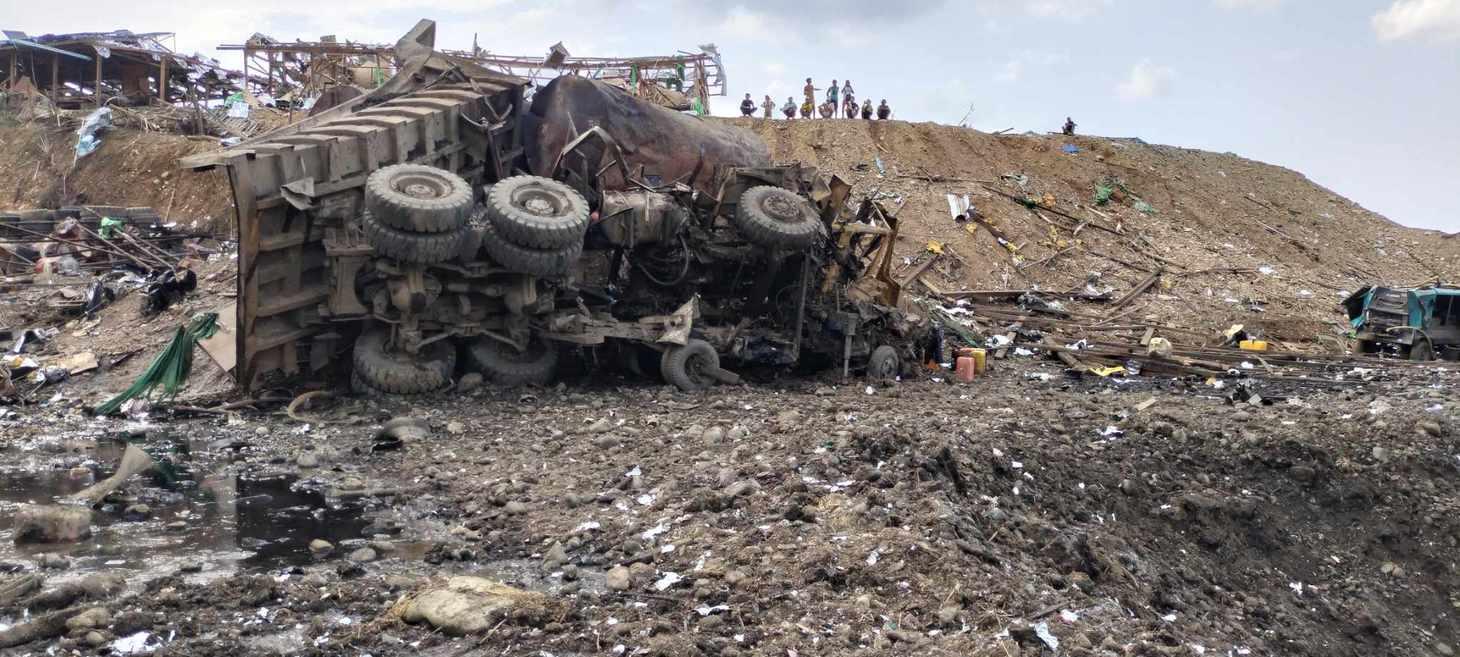 Myanmar regime forces torch mine sites near Hpakant