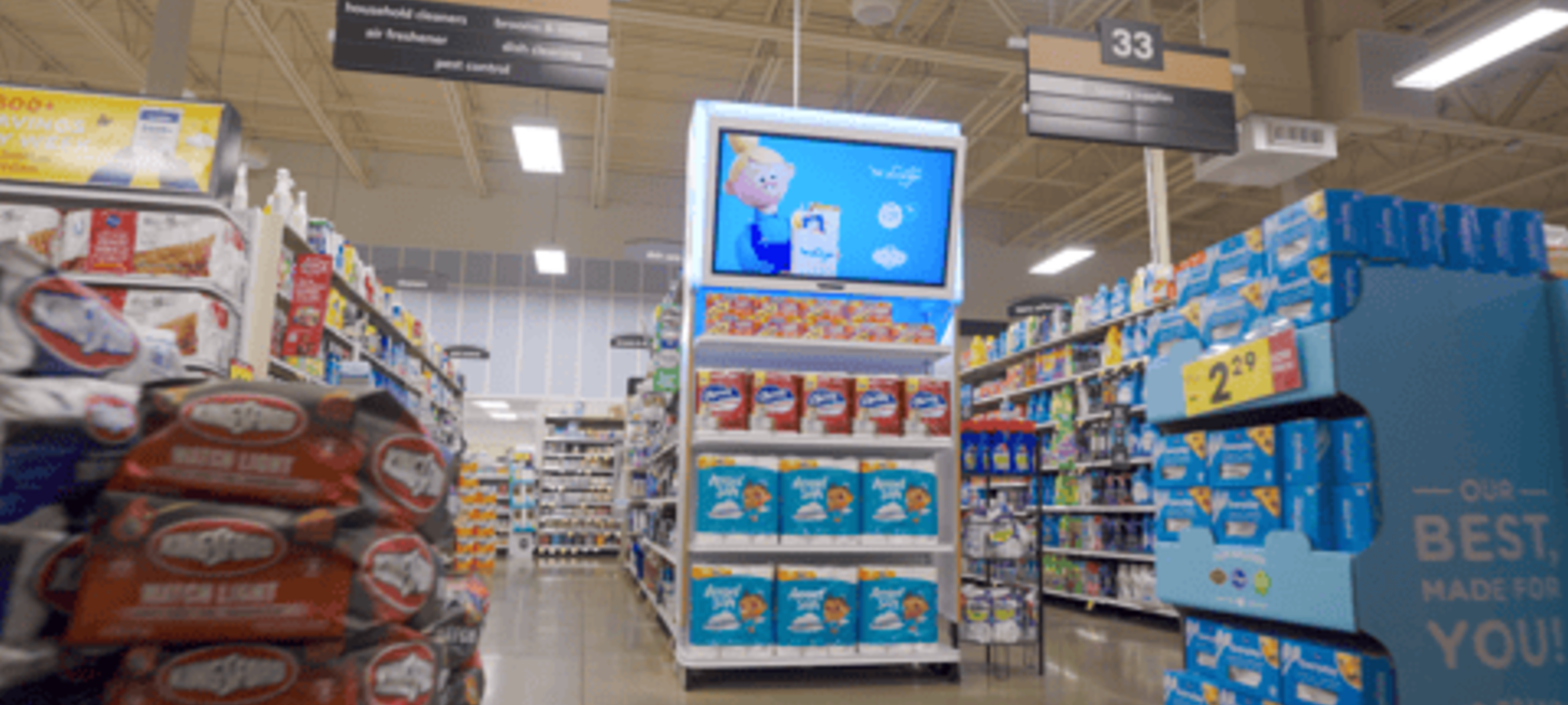 Kroger extends retail media network to in-store screens