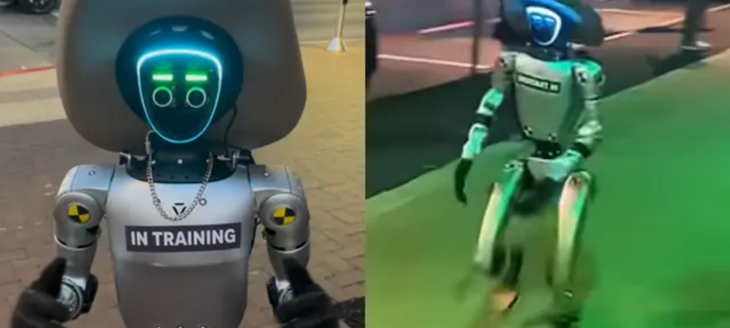 This cowboy-hat robot is Texas’ latest viral sensation