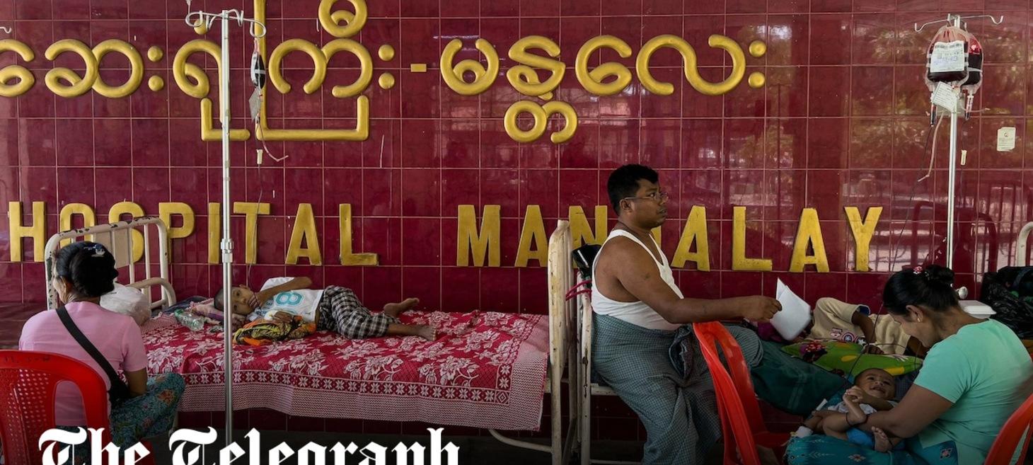 Three-year-old paralysed by polio as Myanmar’s health system crumbles