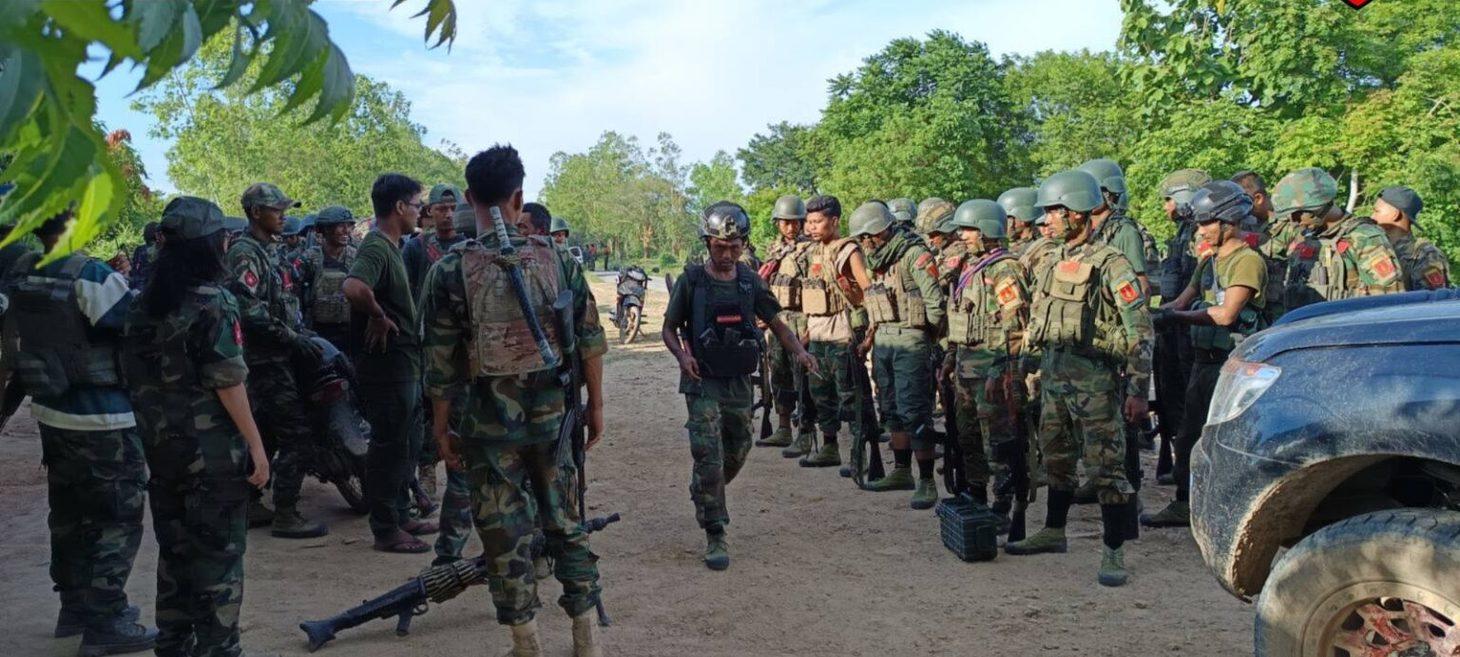 Myanmar resistance forces attack junta positions in Sagaing’s Shwebo Township
