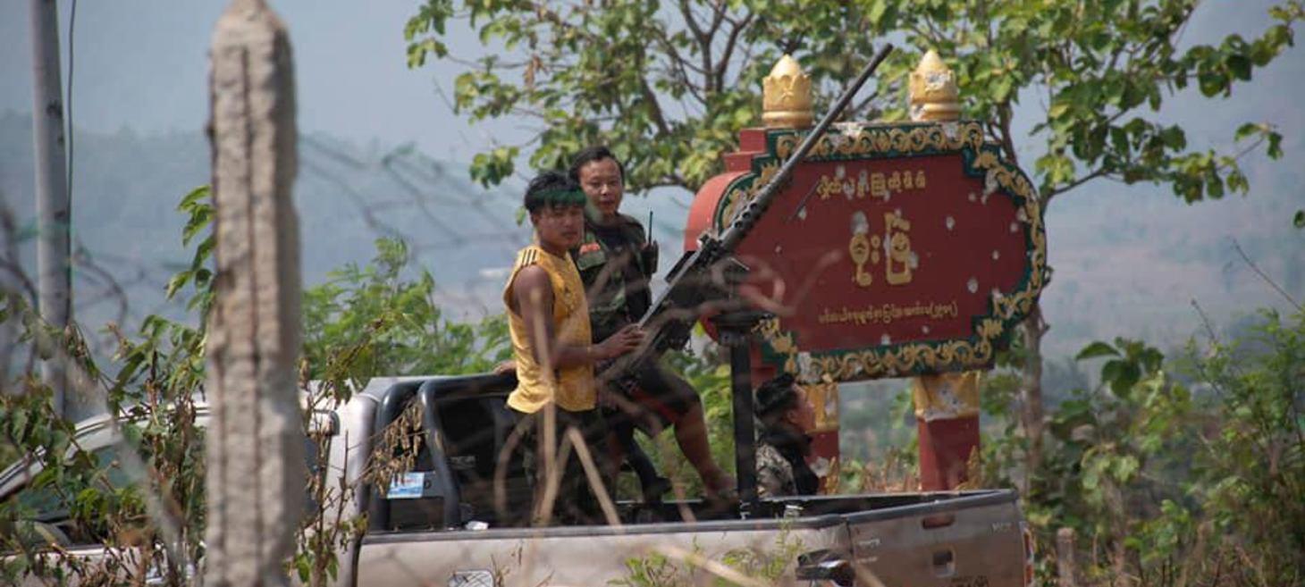 Junta retakes key Shan State town, launches clearance operations along Karenni border