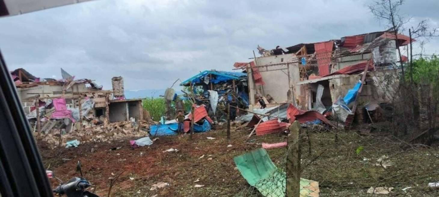 Aerial Bombardments Hit Kyaukme and Mongkut, Killing Civilians