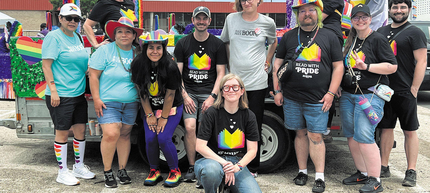 Half Price Books stands against book bans and supports LGBTQ+ inclusion