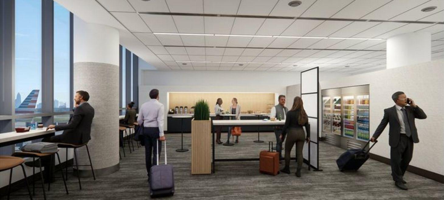 American Airlines will introduce a quick-serve lounge in Charlotte