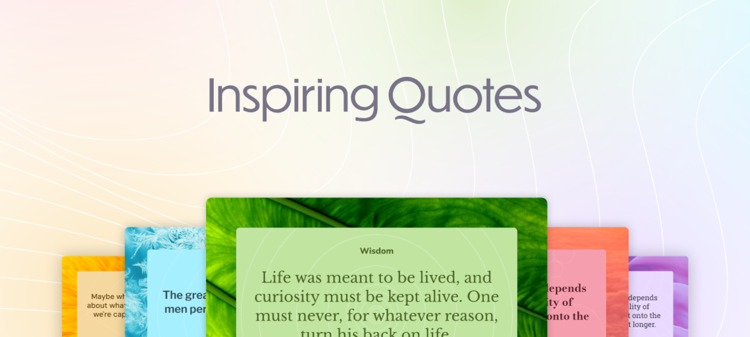 Home - Inspiring Quotes
