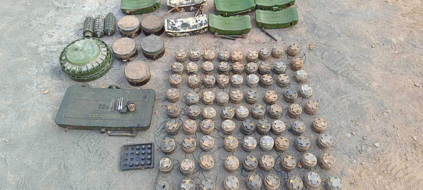 Mindat Town Landmine Blast Injures Two
