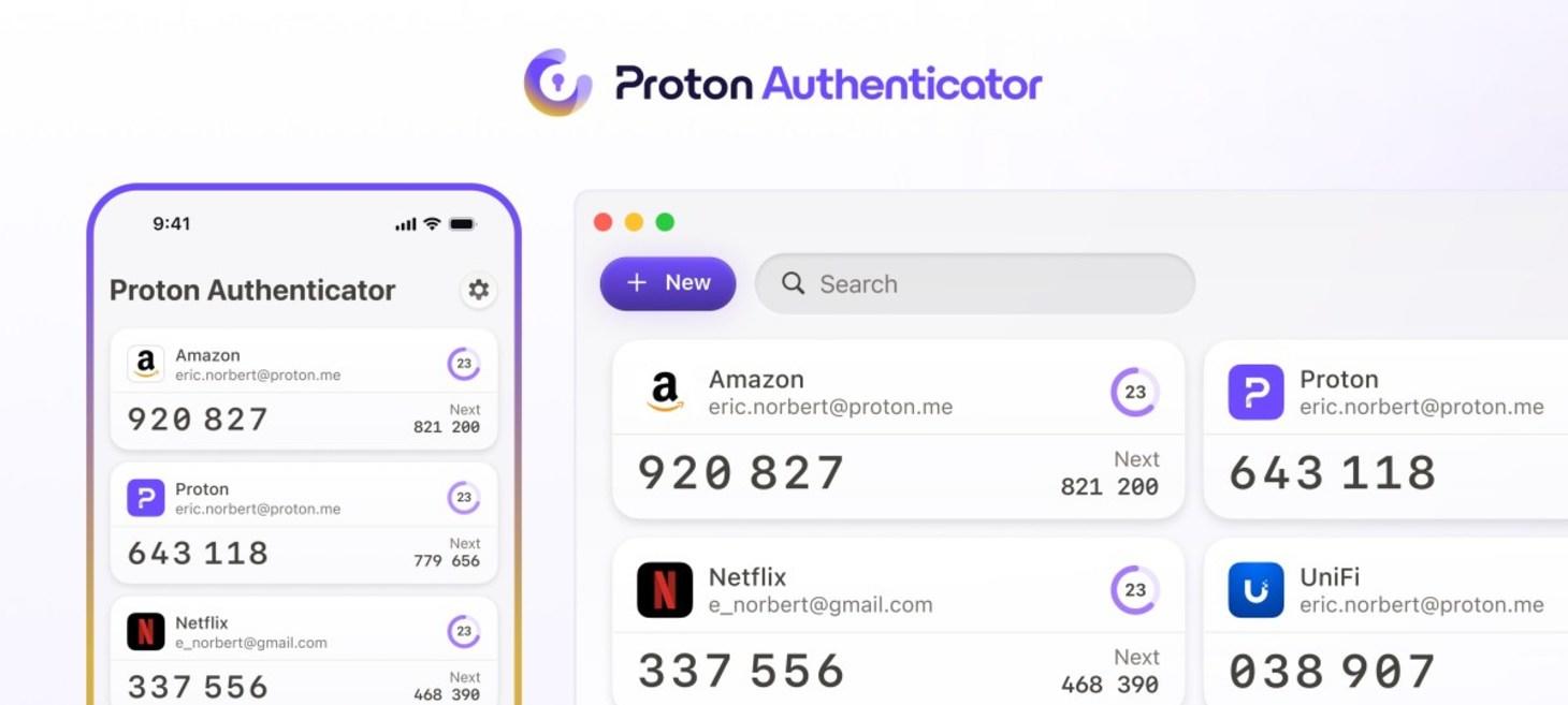 Proton releases a new app for two-factor authentication | TechCrunch