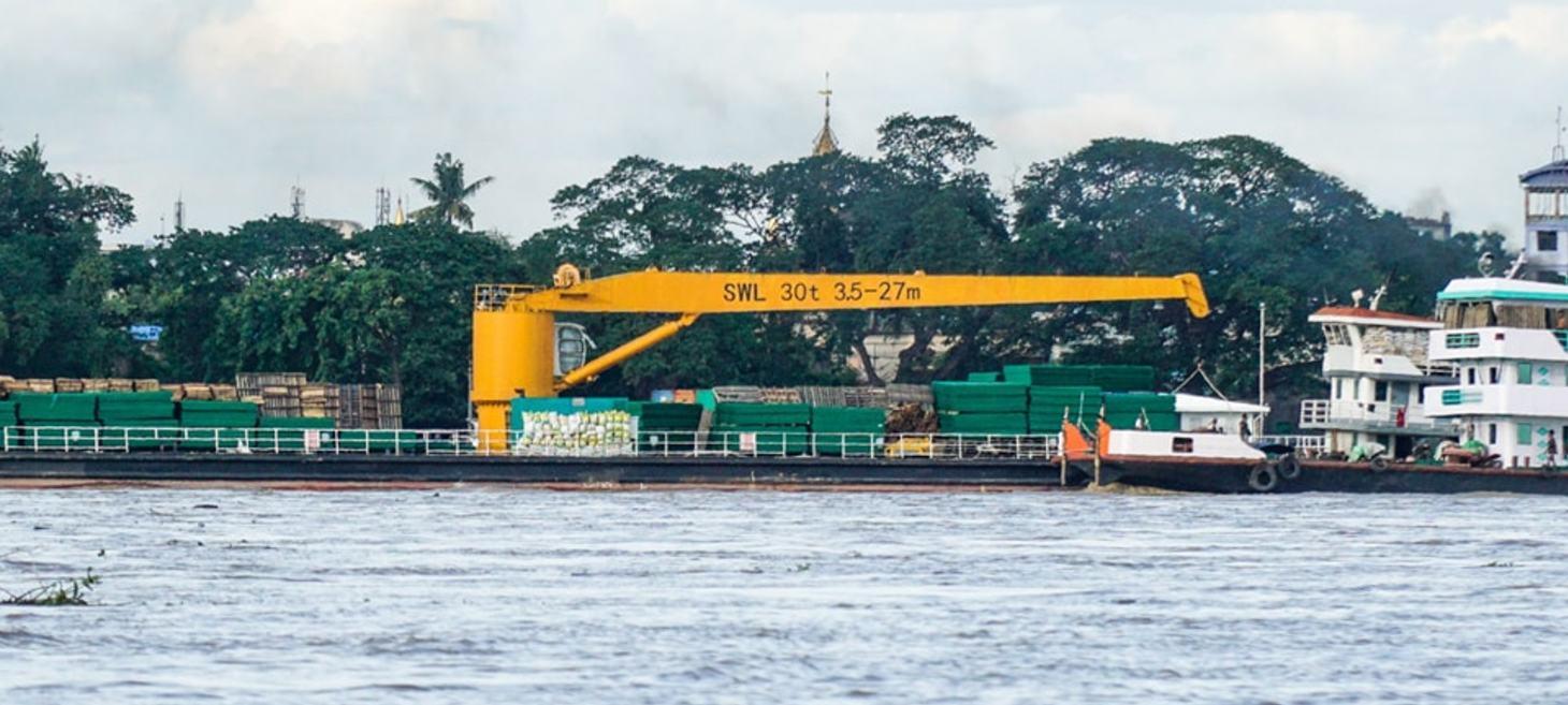 Resistance ambushes junta flotilla on Chindwin River, setting fire to five vessels