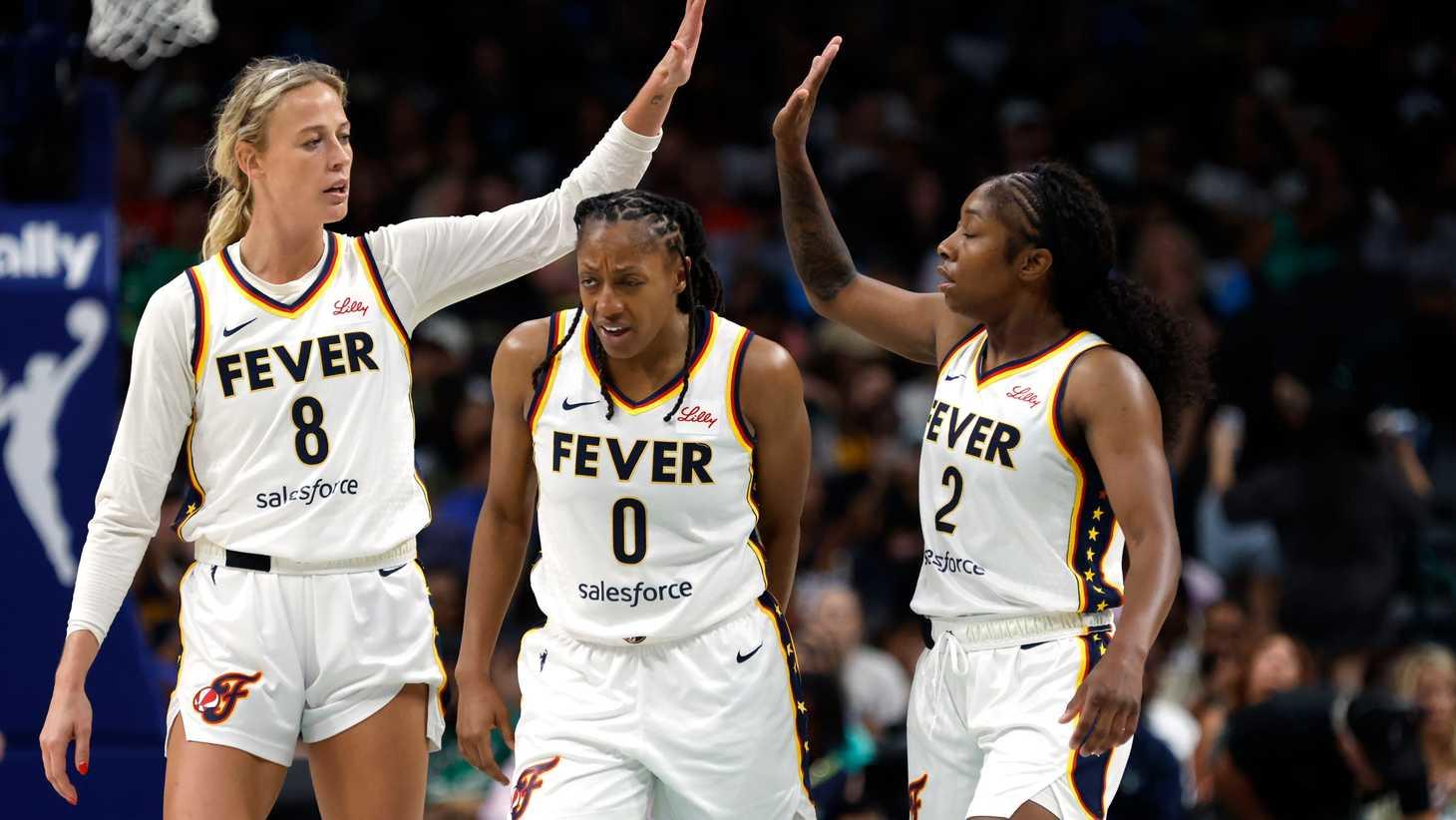 Fever win streak reaches 4 as Indiana climbs WNBA standings even without Caitlin Clark