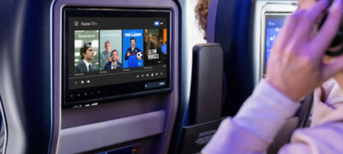 United Brings Full Season Apple TV+ Content In-flight
