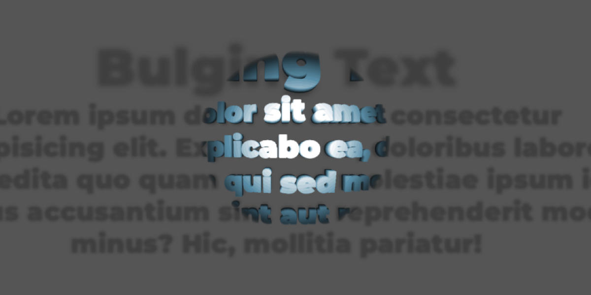 3D Layered Text: The Basics