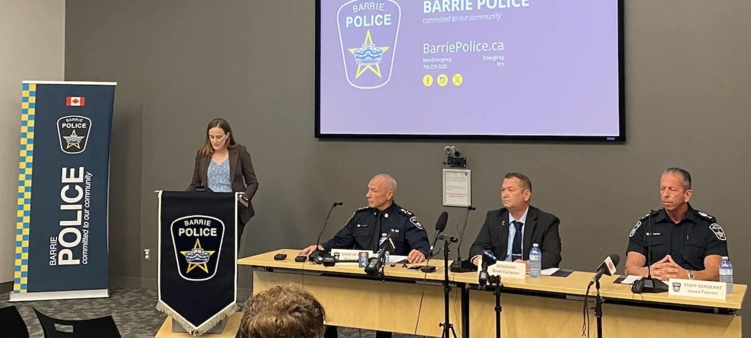 Barrie police say accused killer, dismembered victims lived in the same homeless encampment - The Globe and Mail
