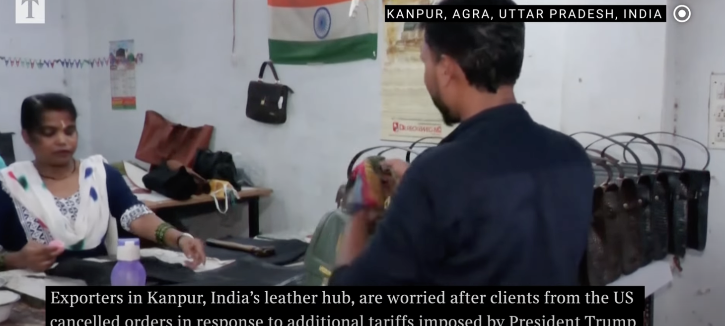 VIDEO: Indian Leather Industry Reels as US Tariffs Bite