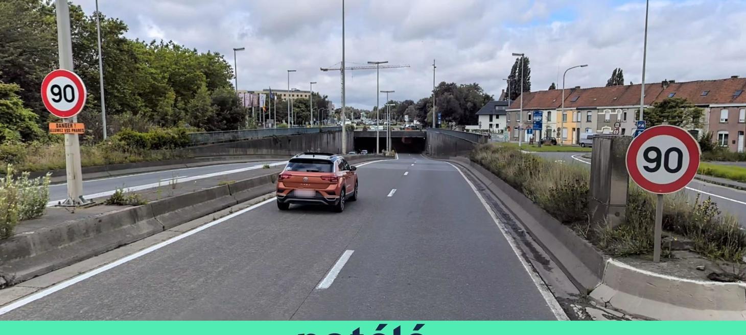 Mouscron : la route express en travaux de la sortie du tunnel à la frontière flamande - Moeskroen: werken aan de expressweg vanaf de uitgang van de tunnel tot aan de Vlaamse grens