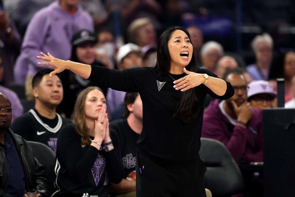 Coach Natalie Nakase guided Valkyries to historic WNBA playoff berth with fervor and finesse - The Athletic
